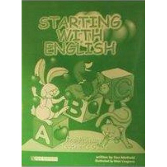 STARTING WITH ENGLISH PRE-PRIMARY ACTIVITY BOOK STARTING WITH ENGLISH PRE-PRIMARY ACTIVITY BOOK