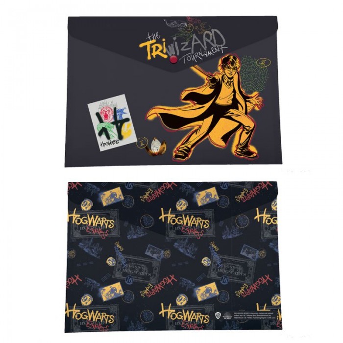ΦΑΚΕΛΟΣ ΜΕ ΚΟΥΜΠΩΜΑ HARRY POTTER ASSORTED ΦΑΚΕΛΟΣ ΜΕ ΚΟΥΜΠΩΜΑ HARRY POTTER ASSORTED