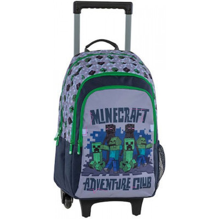 TROLLEY ΣΑΚΙΔΙΟ GREY MINECRAFT TROLLEY ΣΑΚΙΔΙΟ GREY MINECRAFT