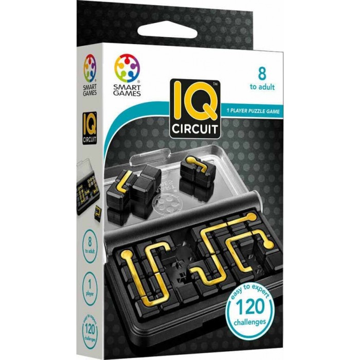 SMARTGAMES ΕΠΙΤΡΑΠΕΖΙΟ IQ CIRCUIT (120challenges) 152400 SMARTGAMES ΕΠΙΤΡΑΠΕΖΙΟ IQ CIRCUIT (120challenges) 152400