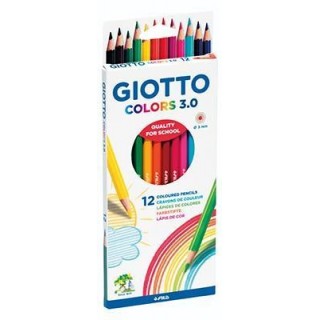 ΞΥΛΟΜΠΟΓΙΕΣ GIOTTO COLORS 3.0 BLISTER 12 ΤΜΧ ΞΥΛΟΜΠΟΓΙΕΣ GIOTTO COLORS 3.0 BLISTER 12 ΤΜΧ
