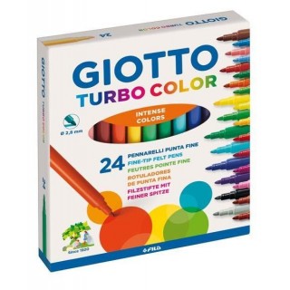ΜΑΡΚΑΔΟΡΟΙ 24ΤΕΜ TURBO COLOR GIOTTO ΜΑΡΚΑΔΟΡΟΙ 24ΤΕΜ TURBO COLOR GIOTTO