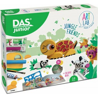 ΣΕΤ ΔΗΜΙΟΥΡΓΙΑΣ DAS JUNIOR ART LAB JUNGLE FRIENDS ΣΕΤ ΔΗΜΙΟΥΡΓΙΑΣ DAS JUNIOR ART LAB JUNGLE FRIENDS