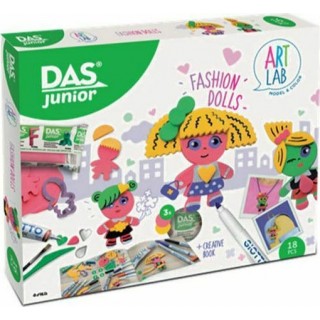 ΣΕΤ ΔΗΜΙΟΥΡΓΙΑΣ DAS JUNIOR ART LAB MODEL & COLOR FASHION DOLLS ΣΕΤ ΔΗΜΙΟΥΡΓΙΑΣ DAS JUNIOR ART LAB MODEL & COLOR FASHION DOLLS