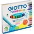 ΜΑΡΚΑΔΟΡΟΙ ΧΟΝΤΡΟΙ 12ΤΕΜ BLISTER TURBO ΜΑΧΙ GIOTTO