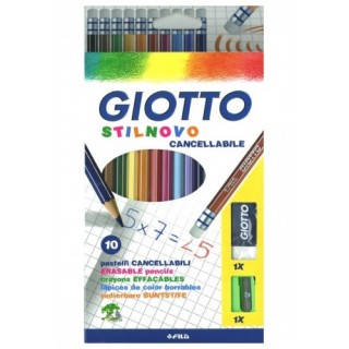 ΞΥΛΟΜΠΟΓΙΕΣ GIOTTO STILNOVO ERASABLE ΜΕ ΓΟΜΑ ΚΑΙ ΞΥΣΤΡΑ 10 ΤΜΧ ΞΥΛΟΜΠΟΓΙΕΣ GIOTTO STILNOVO ERASABLE ΜΕ ΓΟΜΑ ΚΑΙ ΞΥΣΤΡΑ 10 ΤΜΧ