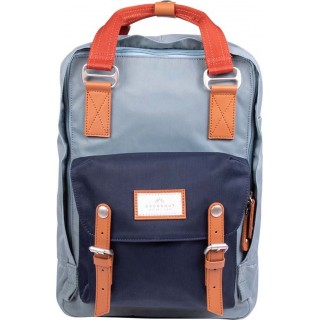 ΤΣΑΝΤΑ ΠΛΑΤΗΣ DOUGHNUT MACAROON EARTH TONE SERIES DENIM X NAUTICAL 50500
