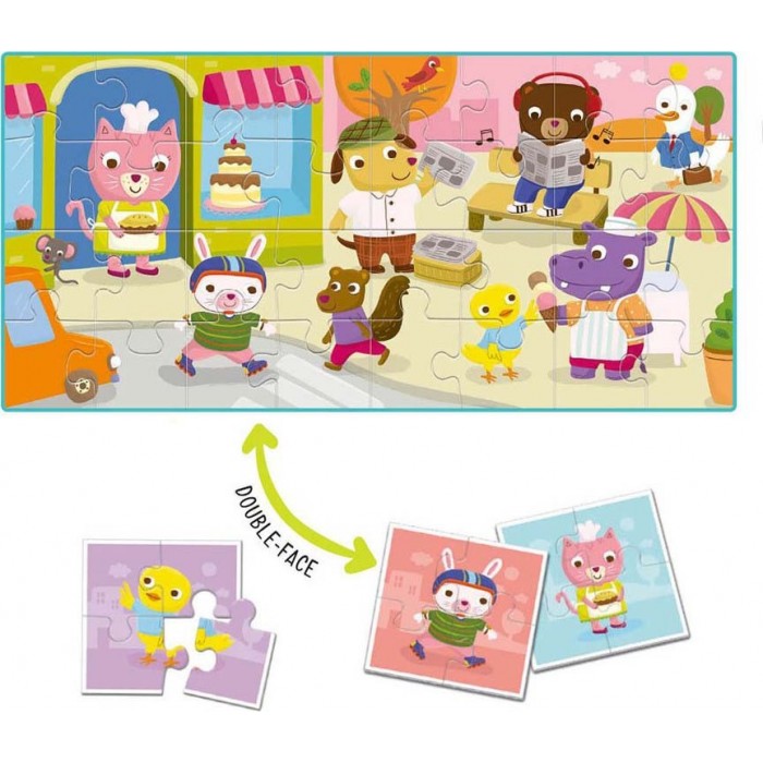 BABY COLLECTION PUZZLE ΔΙΠΛΗΣ ΟΨΕΩΣ 