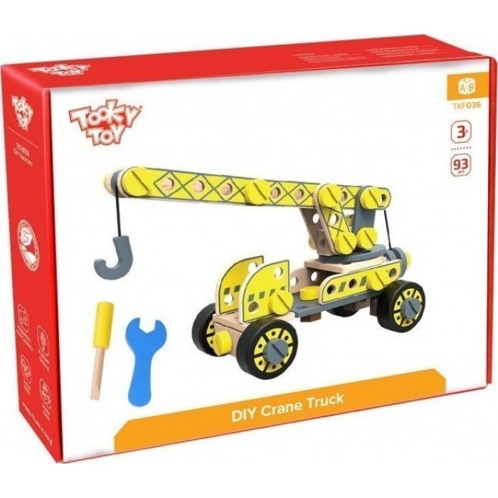 ΞΥΛΙΝΗ ΚΑΤΑΣΚΕΥΗ ΦΟΡΤΗΓΟ ΜΕ ΓΕΡΑΝΟ (TKF036) TOOKY TOY ΞΥΛΙΝΗ ΚΑΤΑΣΚΕΥΗ ΦΟΡΤΗΓΟ ΜΕ ΓΕΡΑΝΟ (TKF036) TOOKY TOY