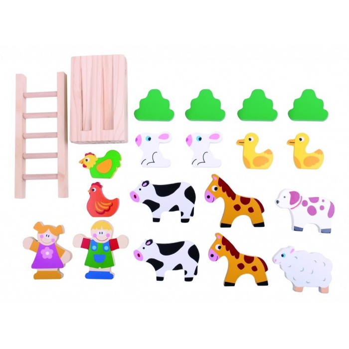 ΞΥΛΙΝΗ ΦΑΡΜΑ ΜΕ ΖΩΑ (TKB856) TOOKY TOY ΞΥΛΙΝΗ ΦΑΡΜΑ ΜΕ ΖΩΑ (TKB856) TOOKY TOY