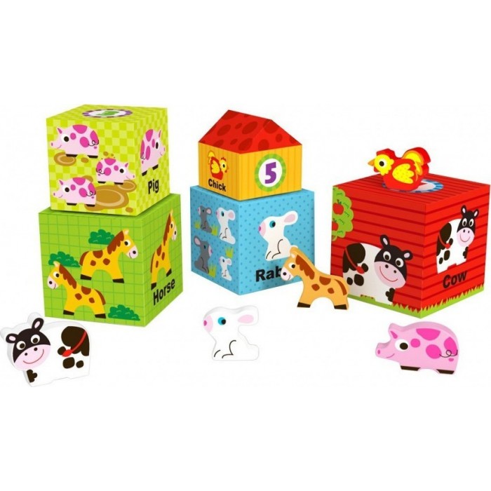 ΚΥΒΟΙ ΣΤΟΙΒΑΞΗΣ ΦΑΡΜΑ (TKF053) TOOKY TOY ΚΥΒΟΙ ΣΤΟΙΒΑΞΗΣ ΦΑΡΜΑ (TKF053) TOOKY TOY