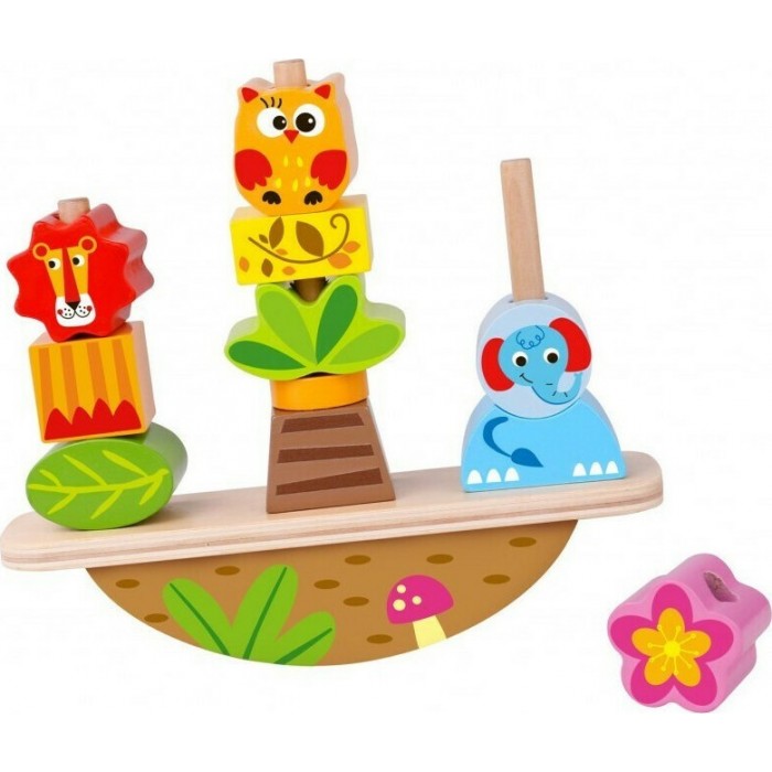 ΞΥΛΙΝΑ ΖΩΑΚΙΑ ΙΣΟΡΡΟΠΙΑΣ (TY278A) TOOKY TOY ΞΥΛΙΝΑ ΖΩΑΚΙΑ ΙΣΟΡΡΟΠΙΑΣ (TY278A) TOOKY TOY