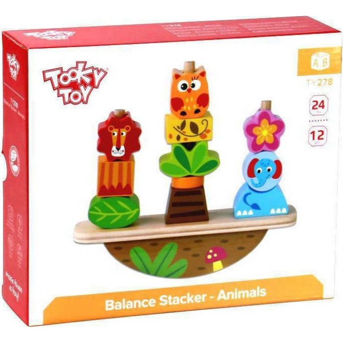 ΞΥΛΙΝΑ ΖΩΑΚΙΑ ΙΣΟΡΡΟΠΙΑΣ (TY278A) TOOKY TOY ΞΥΛΙΝΑ ΖΩΑΚΙΑ ΙΣΟΡΡΟΠΙΑΣ (TY278A) TOOKY TOY