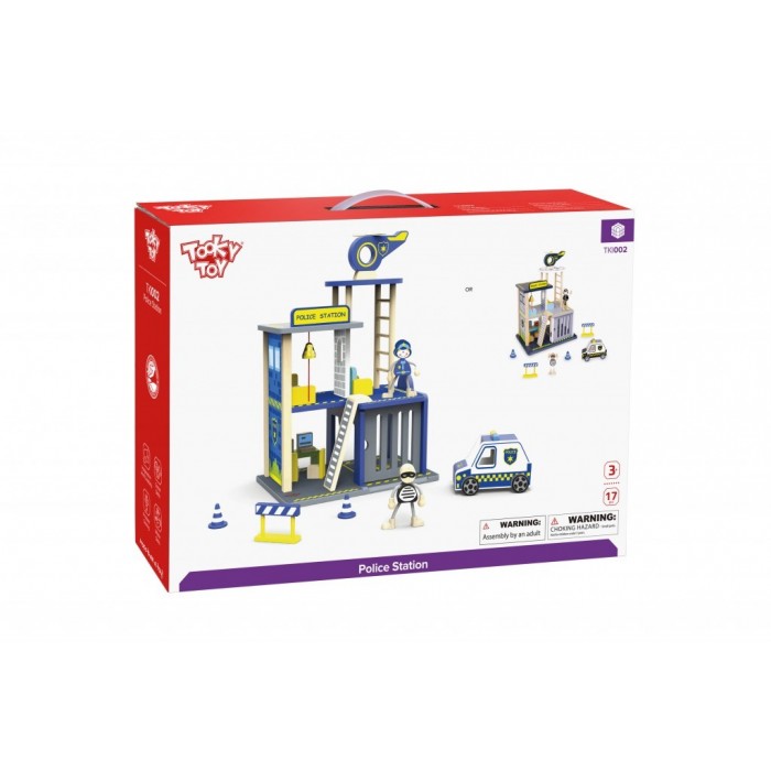 ΞΥΛΙΝΟ ΑΣΤΥΝΟΜΙΚΟ ΤΜΗΜΑ (TKI002) TOOKY TOY ΞΥΛΙΝΟ ΑΣΤΥΝΟΜΙΚΟ ΤΜΗΜΑ (TKI002) TOOKY TOY