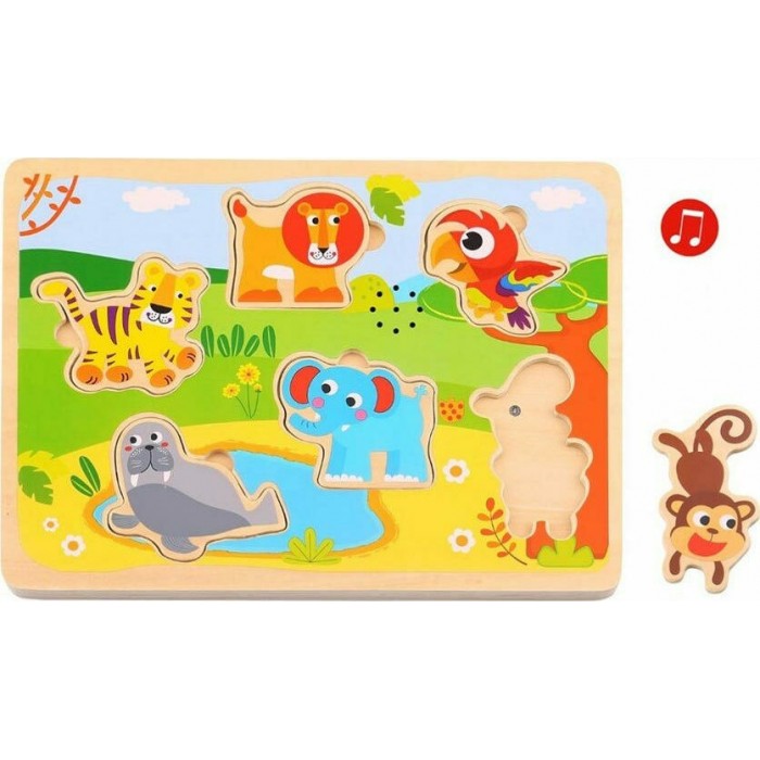 ΞΥΛΙΝΑ ΣΦΗΝΩΜΑΤΑ ΜΕ ΗΧΟΥΣ ΖΩΩΝ (TL065) TOOKY TOY ΞΥΛΙΝΑ ΣΦΗΝΩΜΑΤΑ ΜΕ ΗΧΟΥΣ ΖΩΩΝ (TL065) TOOKY TOY