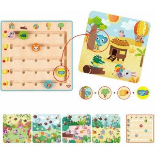 ΞΥΛΙΝΟ ΠΑΙΧΝΙΔΙ ΠΟΥ ΠΑΝΕ ΤΑ ΖΩΑΚΙΑ (TL775) TOOKY TOY ΞΥΛΙΝΟ ΠΑΙΧΝΙΔΙ ΠΟΥ ΠΑΝΕ ΤΑ ΖΩΑΚΙΑ (TL775) TOOKY TOY