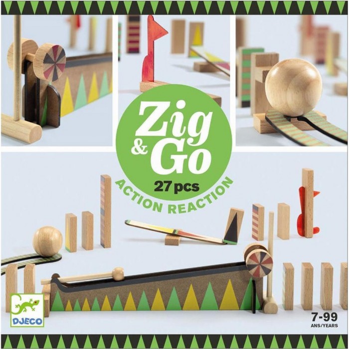 DJECO ΚΑΤΑΣΚΕΥΗ ΝΤΟΜΙΝΟ ZIG AND GO 27TΕΜ (05641) DJECO ΚΑΤΑΣΚΕΥΗ ΝΤΟΜΙΝΟ ZIG AND GO 27TΕΜ (05641)