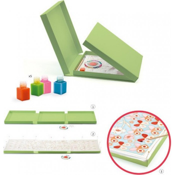 DJECO ΖΩΓΡΑΦΙΖΩ ΦΟΥΛΑΡΙ PEACOCK (09850) DJECO ΖΩΓΡΑΦΙΖΩ ΦΟΥΛΑΡΙ PEACOCK (09850)