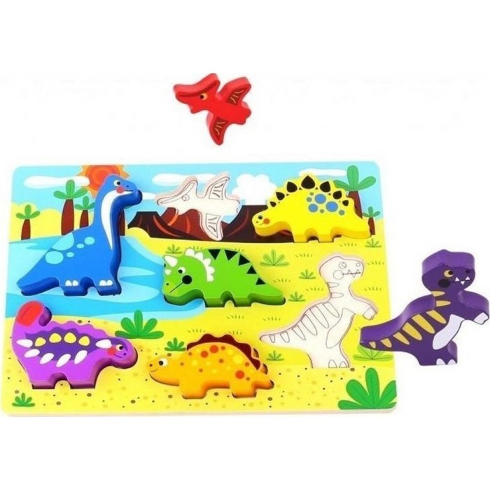 ΞΥΛΙΝΑ ΣΦΗΝΩΜΑΤΑ ΔΕΙΝΟΣΑΥΡΟΙ (TKC392) TOOKY TOY ΞΥΛΙΝΑ ΣΦΗΝΩΜΑΤΑ ΔΕΙΝΟΣΑΥΡΟΙ (TKC392) TOOKY TOY