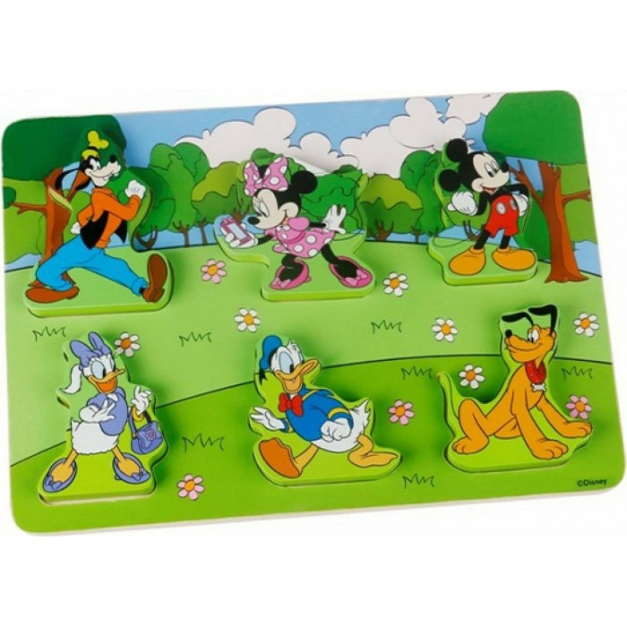 ΞΥΛΙΝΟ ΠΑΖΛ ΜΕ ΣΦΗΝΩΜΑΤΑ MICKEY (DTY076) TOOKY TOY ΞΥΛΙΝΟ ΠΑΖΛ ΜΕ ΣΦΗΝΩΜΑΤΑ MICKEY (DTY076) TOOKY TOY