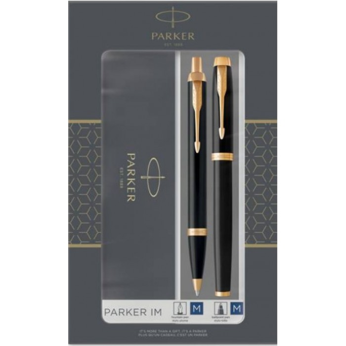 SET PARKER I.M. DUO LQ BLACK GT SET PARKER I.M. DUO LQ BLACK GT