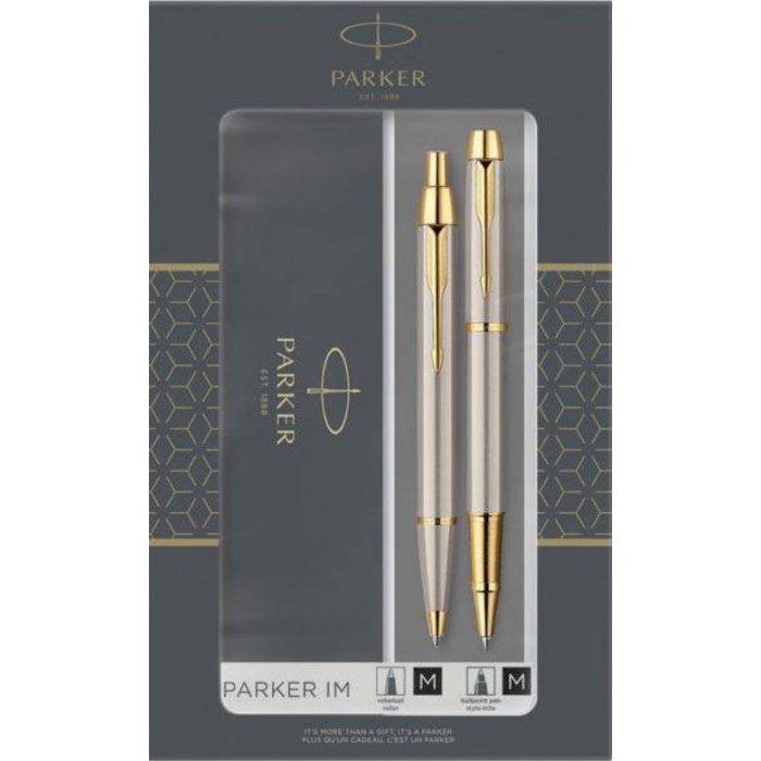 SET PARKER I.M. DUO BRUSH METAL GT SET PARKER I.M. DUO BRUSH METAL GT