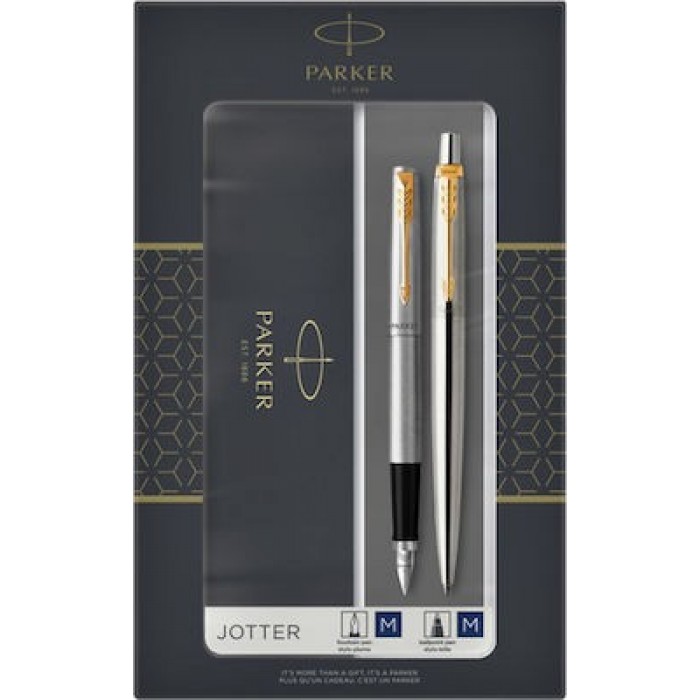 PARKER JOTTER CR DUO ST.STEEL GT [FP-BP]