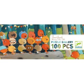 DJECO ΠΑΖΛ 100 ΤΕΜ. ΦΙΛΟΙ ΣΤΟ ΔΑΣΟΣ (07636)