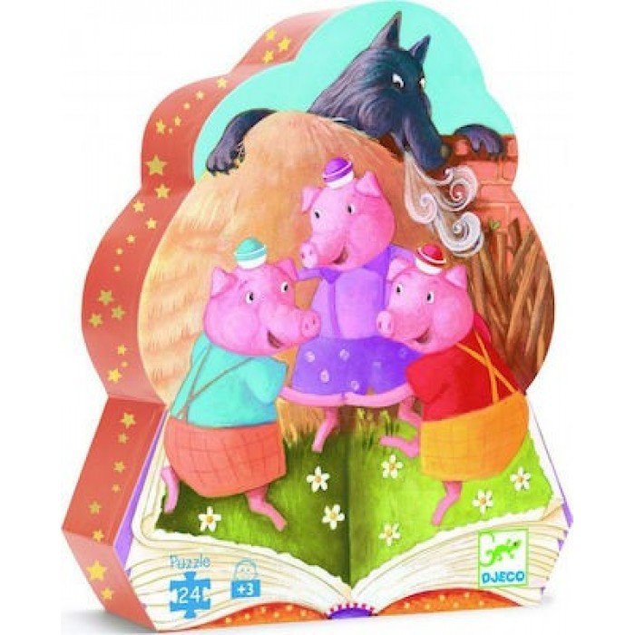 DJECO PUZZLE ΣΕ ΣΧΗΜΑΤΙΚΟ ΚΟΥΤΙ 24 ΤΕΜ DJECO PUZZLE ΣΕ ΣΧΗΜΑΤΙΚΟ ΚΟΥΤΙ 24 ΤΕΜ