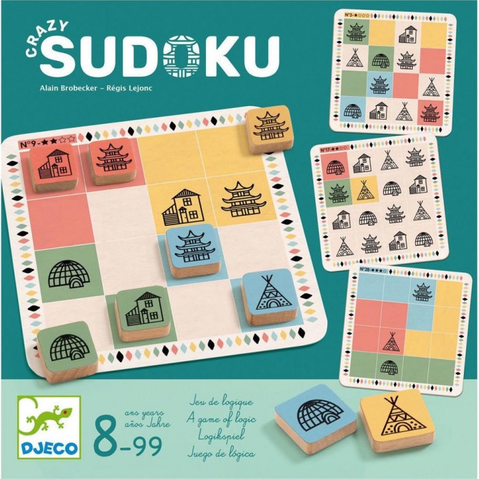 DJECO ΕΠΙΤΡΑΠΕΖΙΟ ΛΟΓΙΚΗΣ CRAZY SUDOKU (08488) DJECO ΕΠΙΤΡΑΠΕΖΙΟ ΛΟΓΙΚΗΣ CRAZY SUDOKU (08488)