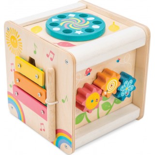 ΞΥΛΙΝΟΣ ΚΥΒΟΣ ΔΡΑΣΤΗΡΙΟΤΗΤΩΝ (PL105) LE TOY VAN