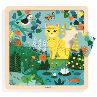 DJECO ΞΥΛΙΝΟ PUZZLE 16τεμ. DJECO ΞΥΛΙΝΟ PUZZLE 16τεμ.