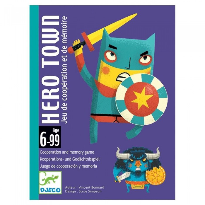 DJECO ΕΠΙΤΡΑΠΕΖΙΟ ΜΕ ΚΑΡΤΕΣ HERO TOWN (05143) DJECO ΕΠΙΤΡΑΠΕΖΙΟ ΜΕ ΚΑΡΤΕΣ HERO TOWN (05143)