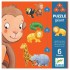 DJECO PUZZLE ΓΙΓΑΣ 1.30μ. 4/6/9 τεμ. 