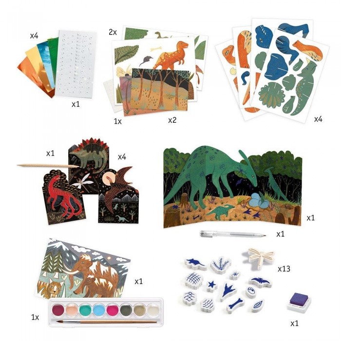 DJECO SET ΜΕ 6 ΔΗΜΙΟΥΡΓΙΚΕΣ ΔΡΑΣΤΗΡΙΟΤΗΤΕΣ DJECO SET ΜΕ 6 ΔΗΜΙΟΥΡΓΙΚΕΣ ΔΡΑΣΤΗΡΙΟΤΗΤΕΣ