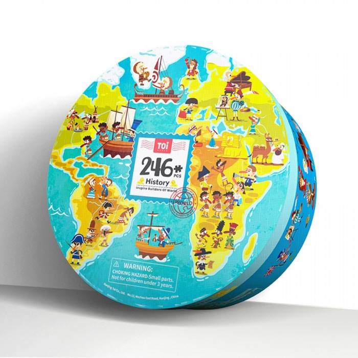 TOI WORLD PUZZLE 246 ΚΟΜΜΑΤΙΑ TOI WORLD PUZZLE 246 ΚΟΜΜΑΤΙΑ