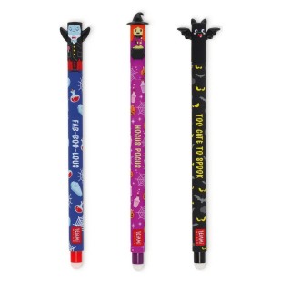 LEGAMI HALLOWEEN SET OF 3 ERASABLE PENS LEGAMI HALLOWEEN SET OF 3 ERASABLE PENS