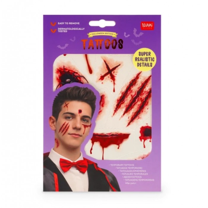 LEGAMI STICKERS TATTOO HALLOWEEN