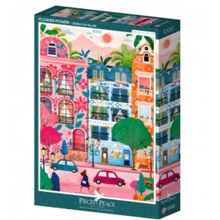 The Power of Flowers 1000 Piece Puzzle