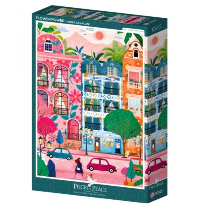 The Power of Flowers 1000 Piece Puzzle