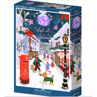 Puzzle Let it Snow - London 500 Pieces