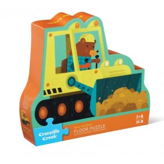 36 PIECE PUZZLE BUSY BUILDER CROCODILE GREEK