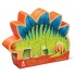 36 PIECE PUZZLE DINO LAND CROCODILE GREEK