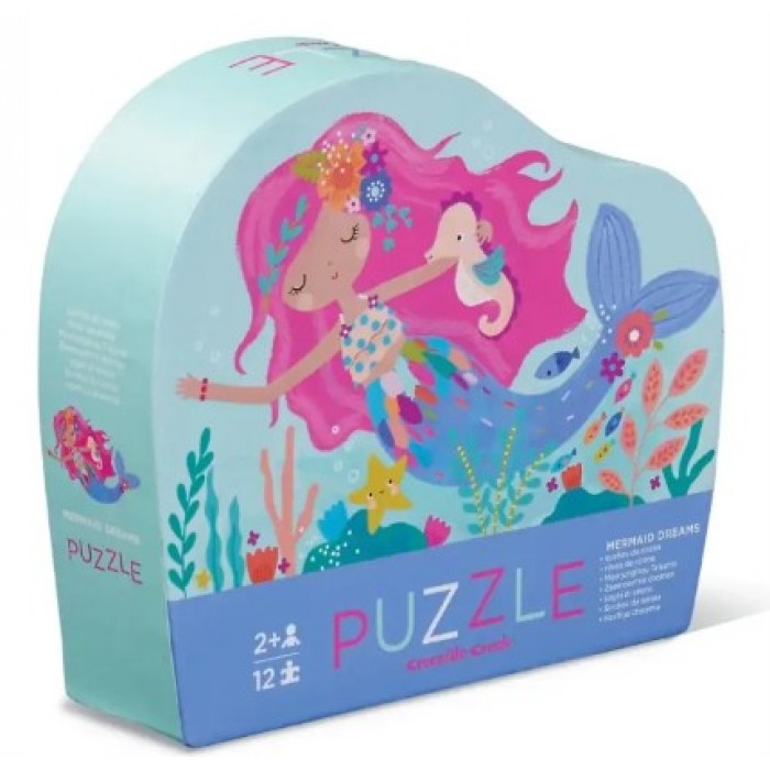 12 PIECE PUZZLE MERMAID DREAMS CROCODILE GREEK 12 PIECE PUZZLE MERMAID DREAMS CROCODILE GREEK