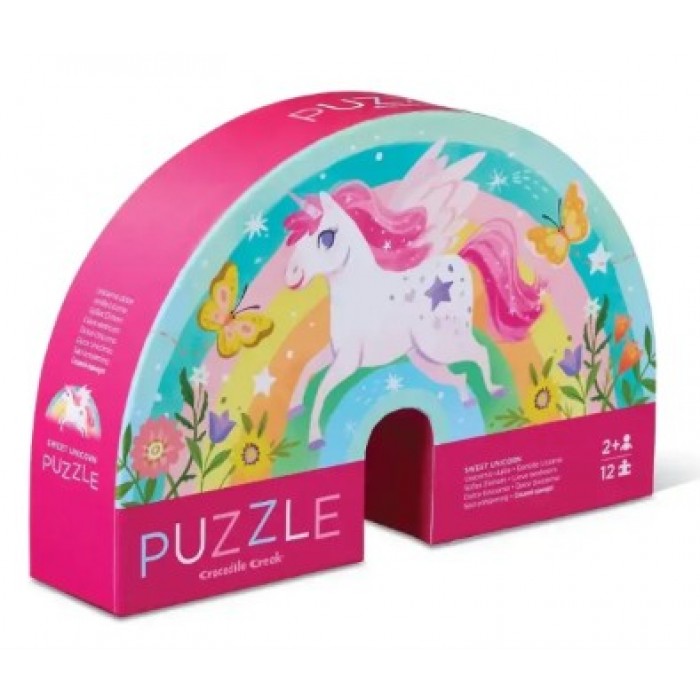 12 PIECE PUZZLE SWEET UNICORN CROCODILE GREEK 12 PIECE PUZZLE SWEET UNICORN CROCODILE GREEK