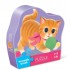 12 PIECE PUZZLE CUTE KITTEN CROCODILE GREEK