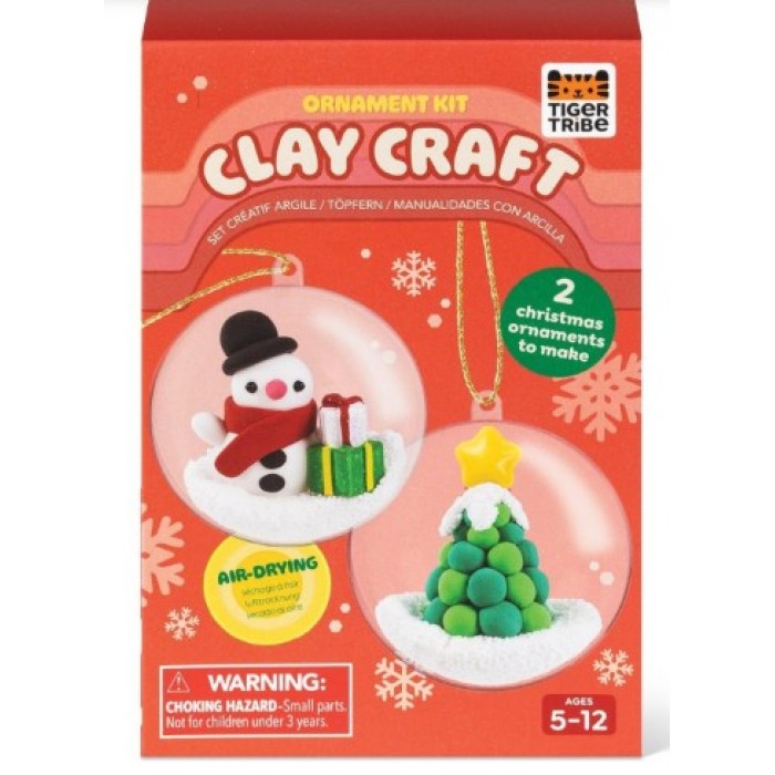 Clay Craft – Snowman and Tree