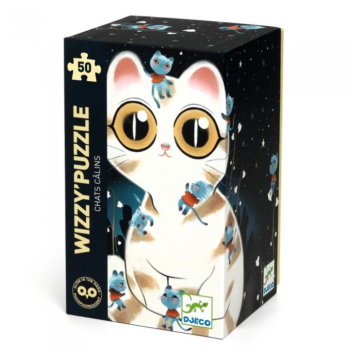 DJECO PUZZLE TWIST ΣΕ ΚΟΥΤΙ 50 τεμ. ΦΩΣΦΟΡΙΖΕ DJECO PUZZLE TWIST ΣΕ ΚΟΥΤΙ 50 τεμ. ΦΩΣΦΟΡΙΖΕ