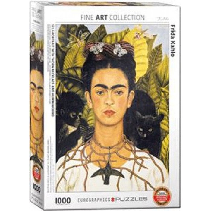 ΠΑΖΛ 1000ΤΜΧ SELF-PORTRAIT WITH NECKLACE BY FRIDA KAHLO ΠΑΖΛ 1000ΤΜΧ SELF-PORTRAIT WITH NECKLACE BY FRIDA KAHLO