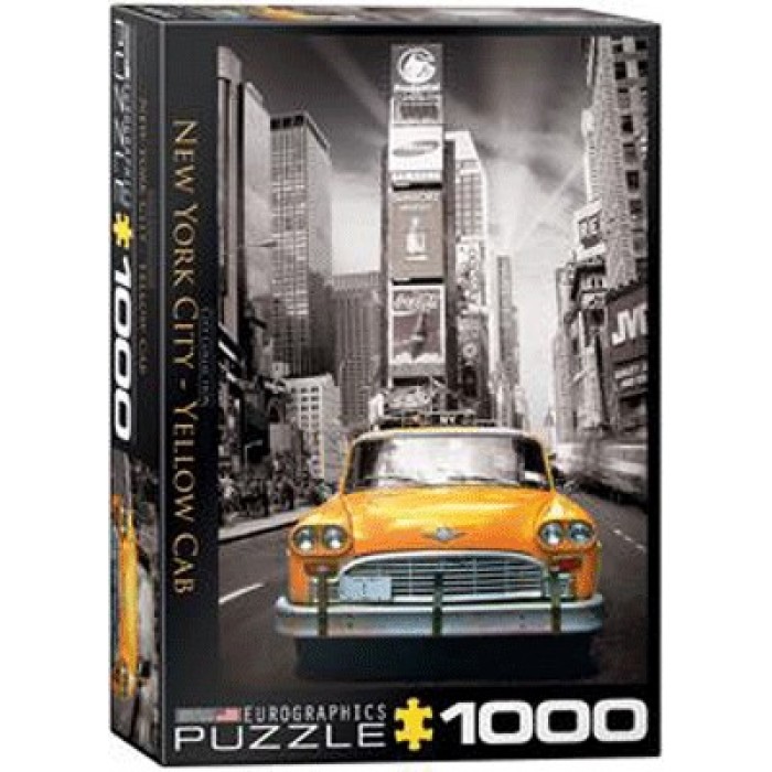 ΠΑΖΛ 1000ΤΜΧ NEW YORK CITY YELLOW CAB ΠΑΖΛ 1000ΤΜΧ NEW YORK CITY YELLOW CAB